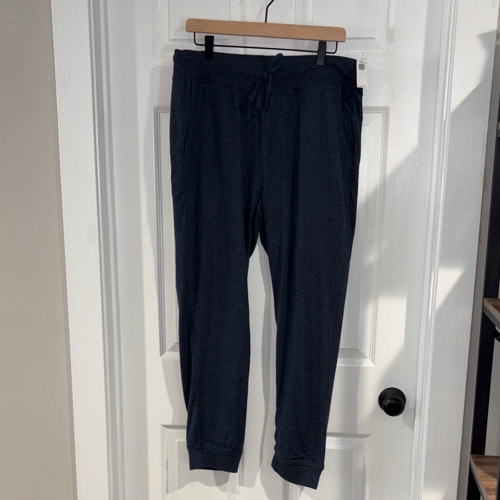 Old Navy Men’s Knit Jogger Pants Navy Blue Size Large NWT